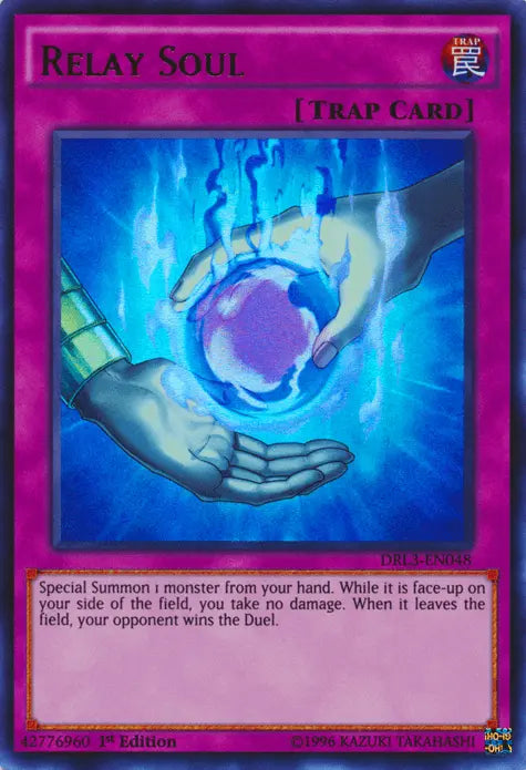 Relay Soul [DRL3-EN048] Ultra Rare - Doe's Cards