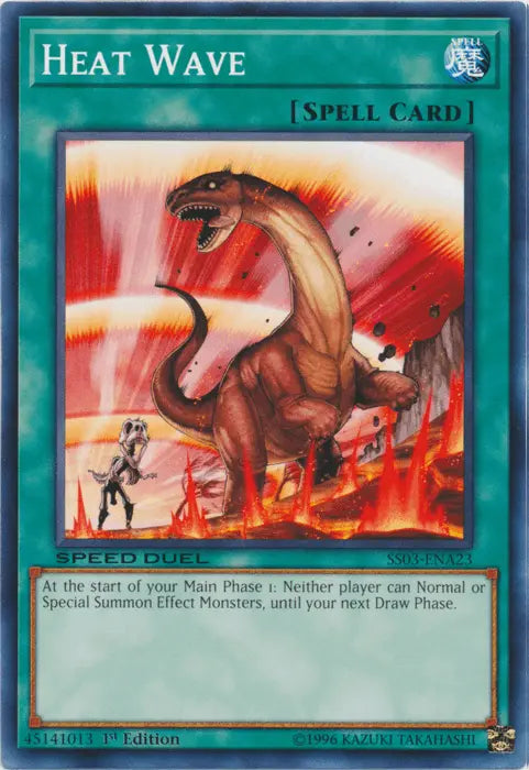 Heat Wave [SS03-ENA23] Common - Doe's Cards