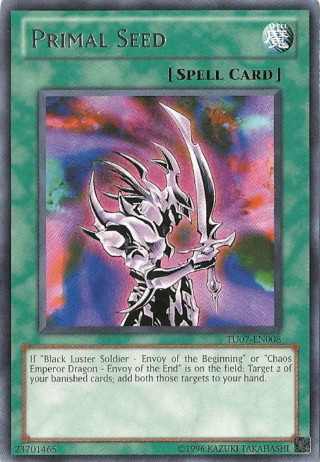 Primal Seed [TU07-EN008] Rare - Doe's Cards