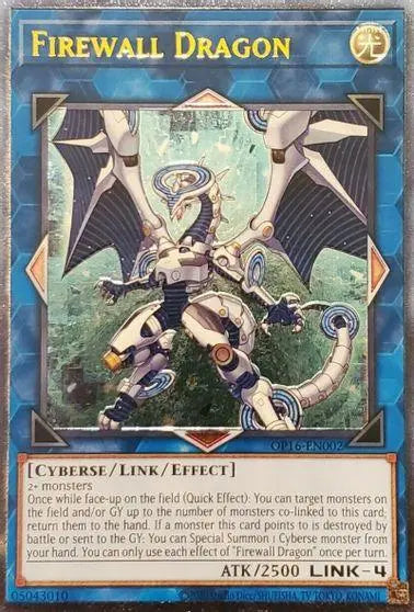 Firewall Dragon [OP16-EN002] Ultimate Rare - Doe's Cards