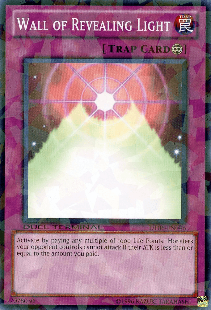 Wall of Revealing Light [DT06-EN046] Common - Doe's Cards