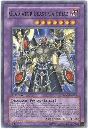 Gladiator Beast Gaiodiaz [GLAS-EN043] Rare - Doe's Cards
