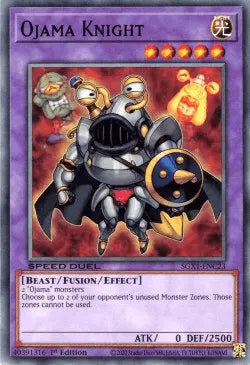 Ojama Knight [SGX1-ENC23] Common - Doe's Cards