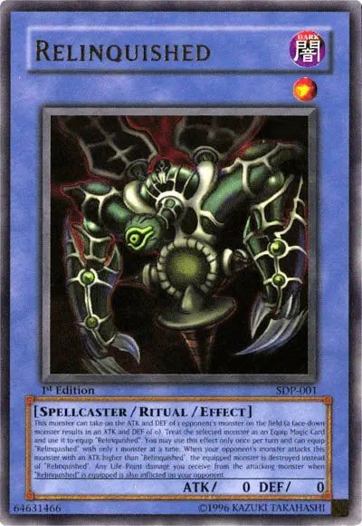 Relinquished [SDP-001] Ultra Rare - Doe's Cards