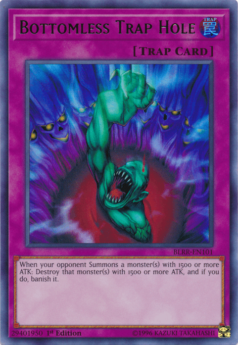 Bottomless Trap Hole [BLRR-EN101] Ultra Rare - Doe's Cards