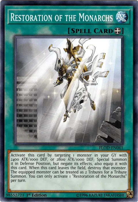 Restoration of the Monarchs [FLOD-EN061] Common - Doe's Cards