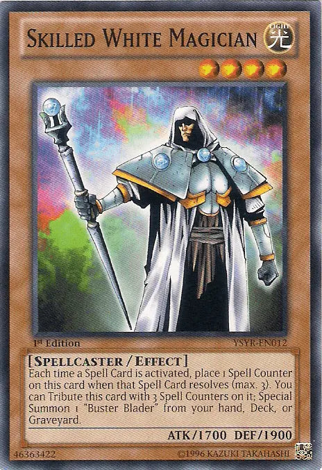 Skilled White Magician [YSYR-EN012] Common - Doe's Cards