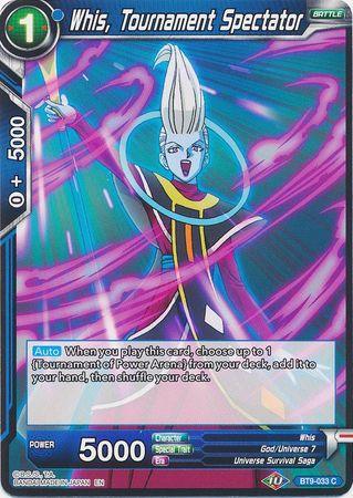 Whis, Tournament Spectator (BT9-033) [Universal Onslaught] - Doe's Cards