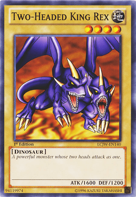 Two-Headed King Rex [LCJW-EN140] Common - Doe's Cards