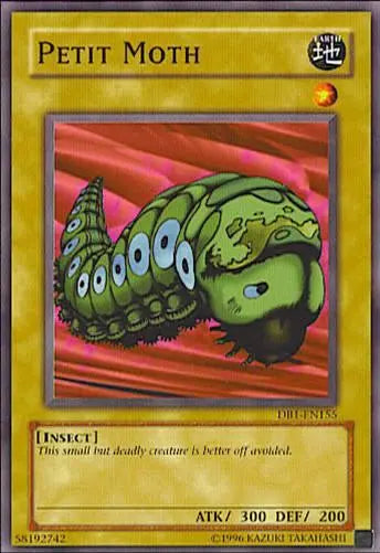 Petit Moth [DB1-EN155] Common - Doe's Cards