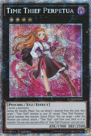 Time Thief Perpetua [IGAS-EN094] Starlight Rare - Doe's Cards