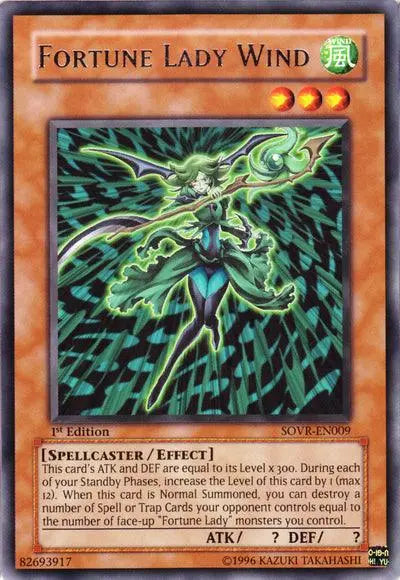 Fortune Lady Wind [SOVR-EN009] Rare - Doe's Cards