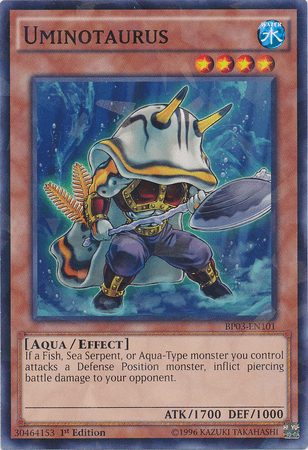 Uminotaurus [BP03-EN101] Shatterfoil Rare - Doe's Cards