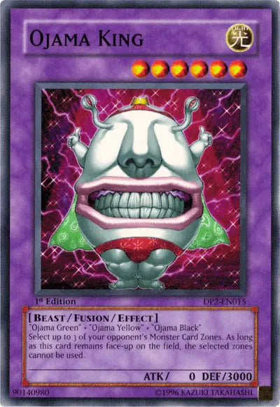 Ojama King [DP2-EN015] Common - Doe's Cards