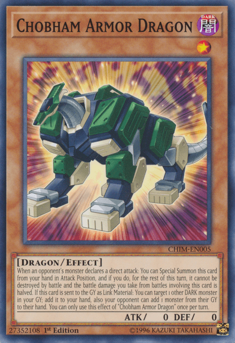 Chobham Armor Dragon [CHIM-EN005] Common - Doe's Cards