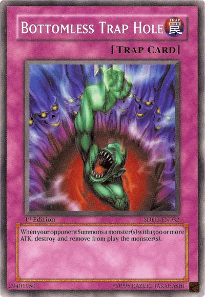 Bottomless Trap Hole [SDDE-EN032] Common - Doe's Cards