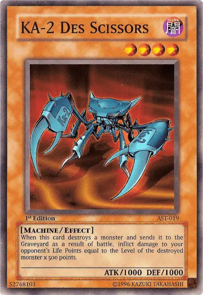 KA-2 Des Scissors [AST-019] Common - Doe's Cards