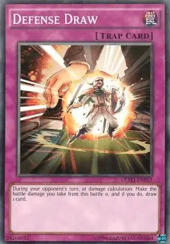 Defense Draw [DEM3-EN019] Common - Doe's Cards