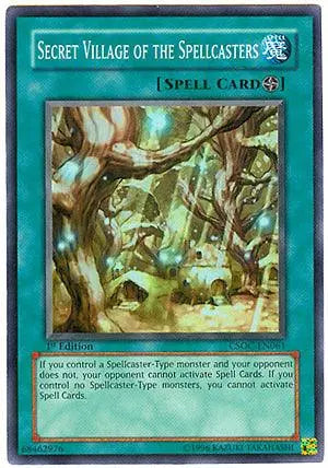 Secret Village of the Spellcasters [CSOC-EN061] Super Rare - Doe's Cards