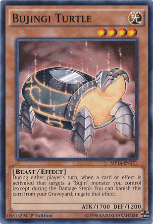 Bujingi Turtle [MP14-EN071] Common - Doe's Cards