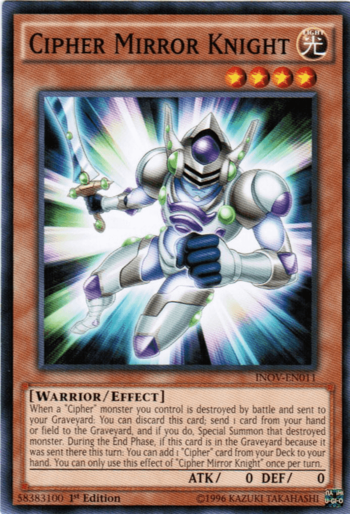 Cipher Mirror Knight [INOV-EN011] Common - Doe's Cards