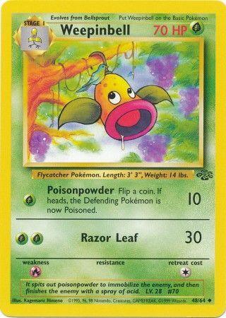 Weepinbell (48/64) [Jungle Unlimited] - Doe's Cards