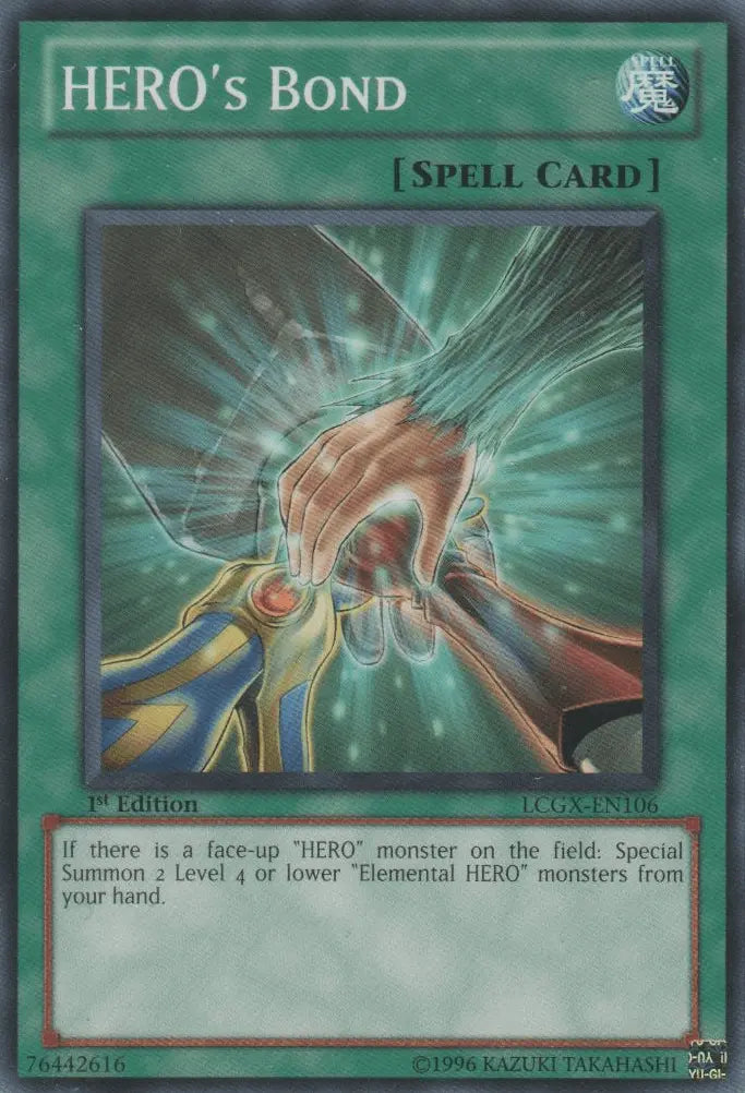 HERO'S Bond [LCGX-EN106] Common - Doe's Cards