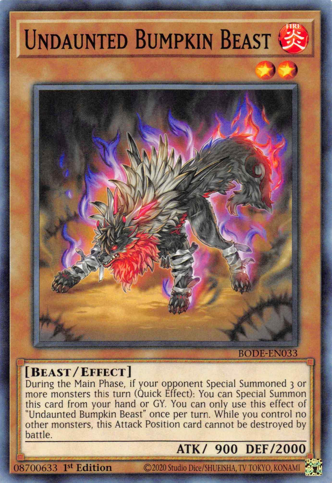 Undaunted Bumpkin Beast [BODE-EN033] Common - Doe's Cards