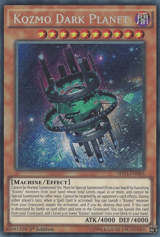 Kozmo Dark Planet [SHVI-EN085] Secret Rare - Doe's Cards