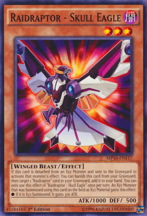 Raidraptor - Skull Eagle [MP16-EN117] Common - Doe's Cards