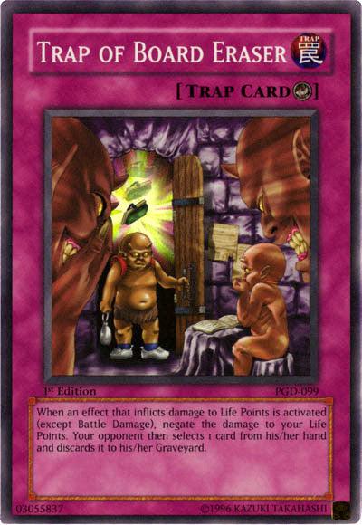 Trap of Board Eraser [PGD-099] Super Rare - Doe's Cards