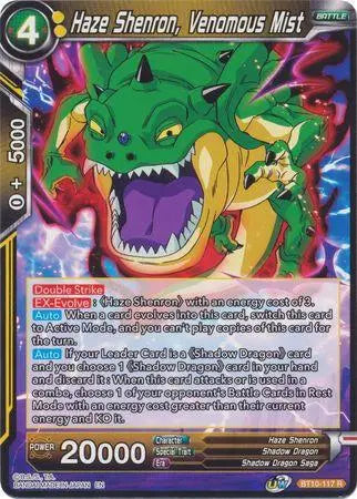 Haze Shenron, Venomous Mist (BT10-117) [Rise of the Unison Warrior 2nd Edition] - Doe's Cards