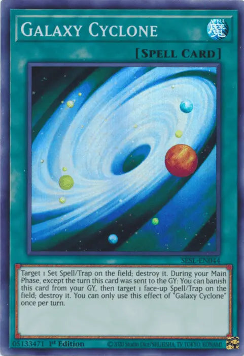 Galaxy Cyclone [SESL-EN044] Super Rare - Doe's Cards