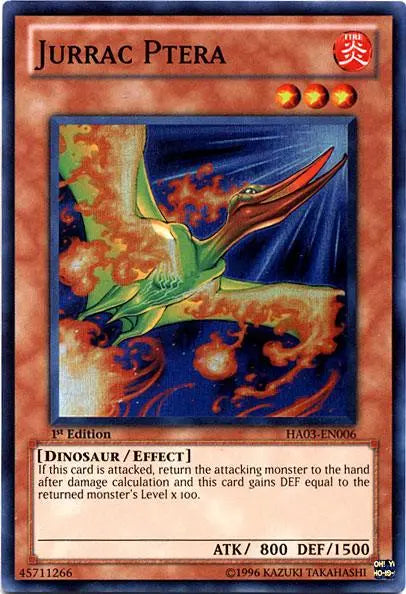 Jurrac Ptera [HA03-EN006] Super Rare - Doe's Cards