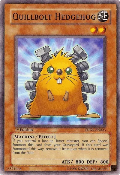 Quillbolt Hedgehog [TDGS-EN003] Common - Doe's Cards