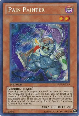 Pain Painter [GENF-EN084] Secret Rare - Doe's Cards