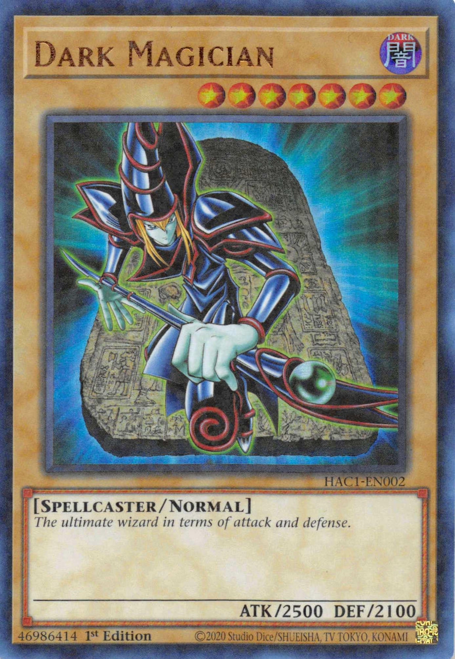 Dark Magician (Duel Terminal) [HAC1-EN002] Parallel Rare - Doe's Cards