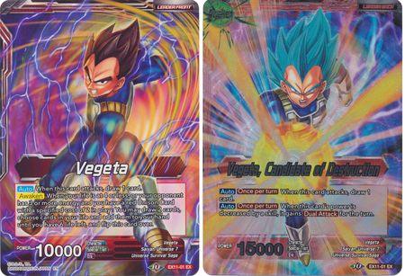 Vegeta // Vegeta, Candidate of Destruction (EX11-01) [Universe 7 Unison] - Doe's Cards