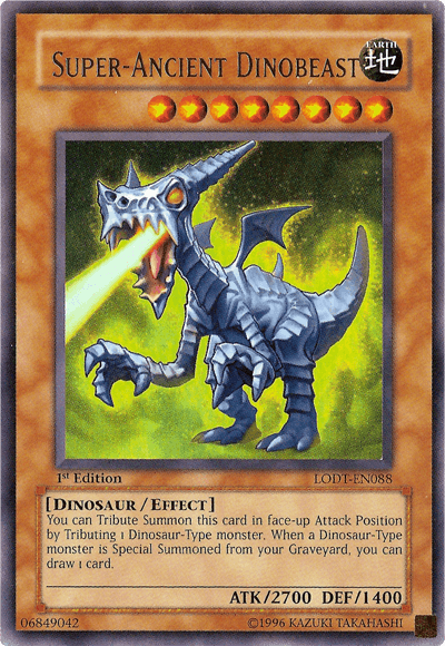 Super-Ancient Dinobeast [LODT-EN088] Ultra Rare - Doe's Cards