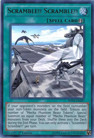 Scramble!! Scramble!! [MP14-EN037] Ultra Rare - Doe's Cards