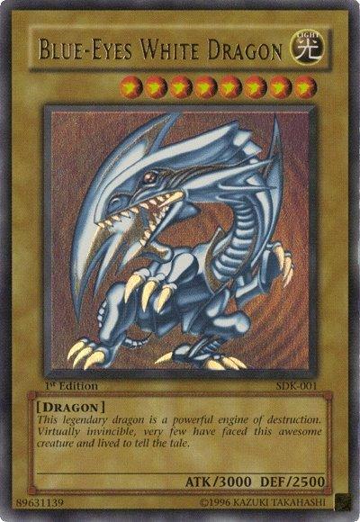 Blue-Eyes White Dragon [SDK-001] Ultra Rare - Doe's Cards