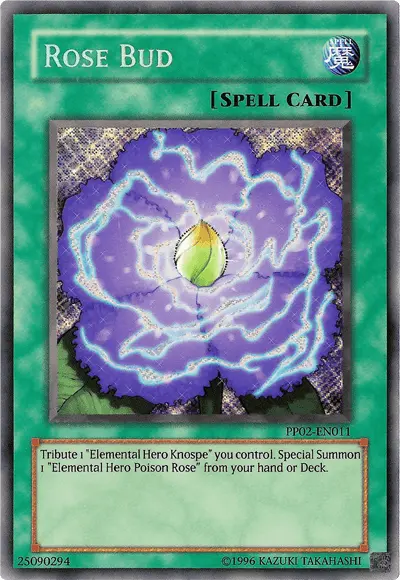 Rose Bud [PP02-EN011] Secret Rare - Doe's Cards