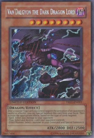 Van'Dalgyon The Dark Dragon Lord [YR01-EN001] Secret Rare - Doe's Cards