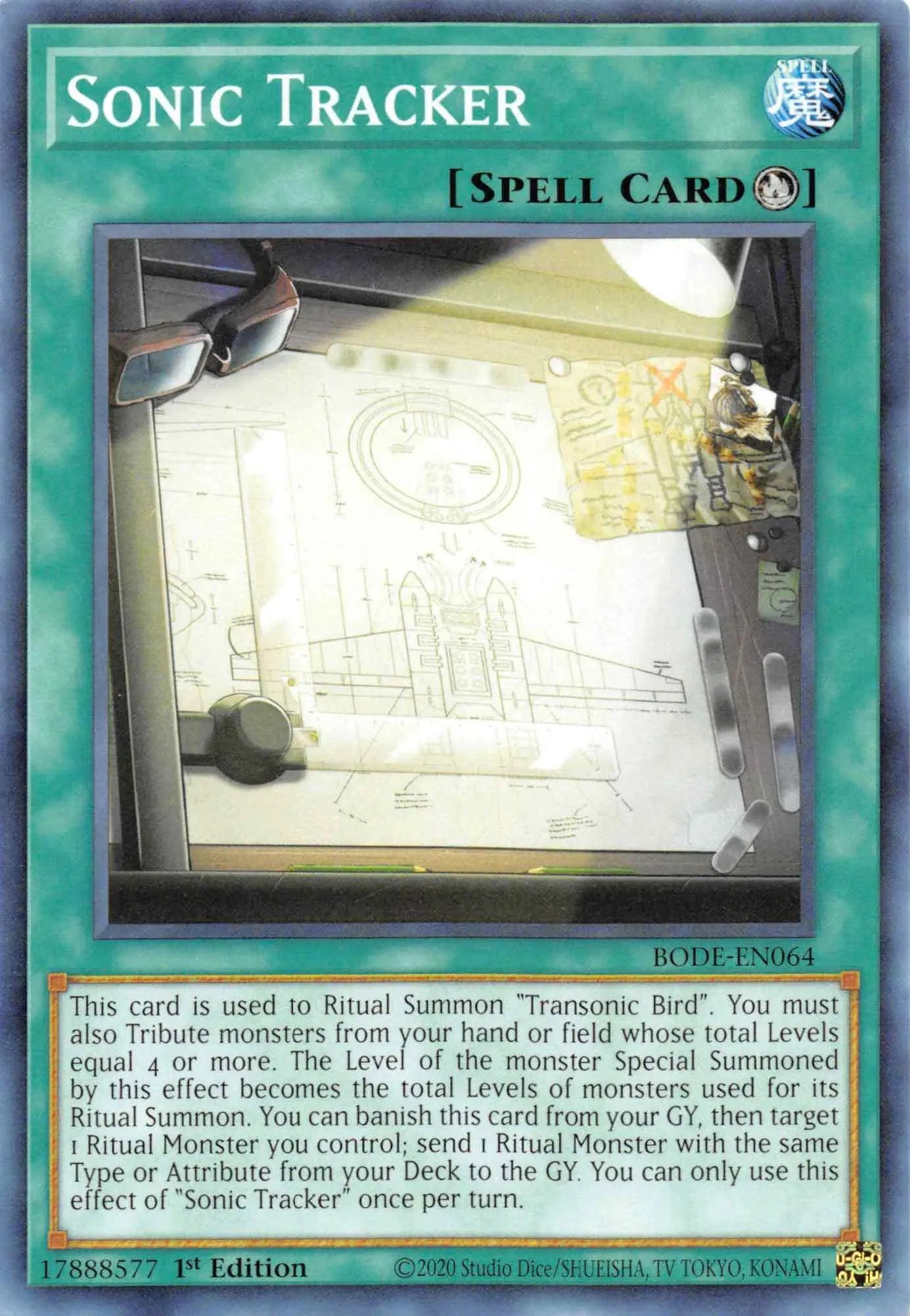 Sonic Tracker [BODE-EN064] Common - Doe's Cards
