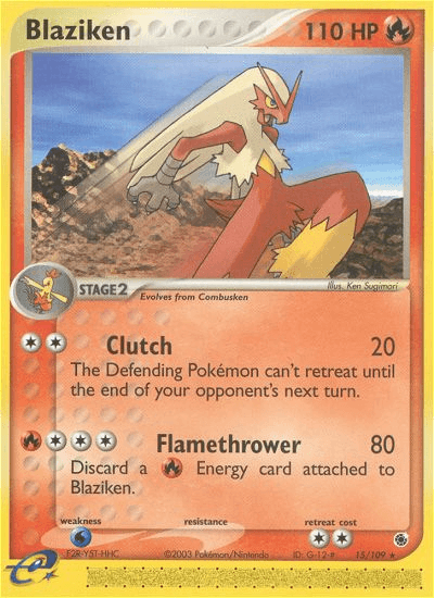 Blaziken (15/109) [EX: Ruby & Sapphire] - Doe's Cards