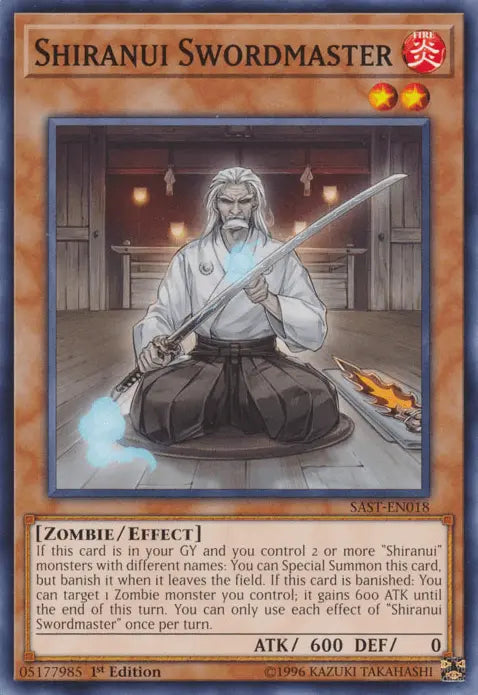 Shiranui Swordmaster [SAST-EN018] Common - Doe's Cards