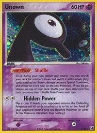 Unown (R) (R/28) [EX: Unseen Forces] - Doe's Cards