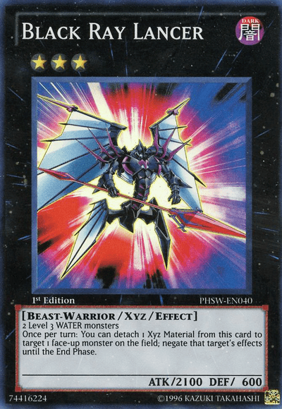 Black Ray Lancer [PHSW-EN040] Super Rare - Doe's Cards