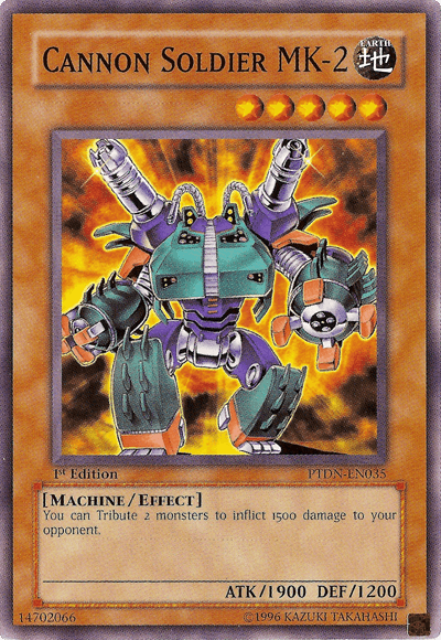 Cannon Soldier MK-2 [PTDN-EN035] Common - Doe's Cards