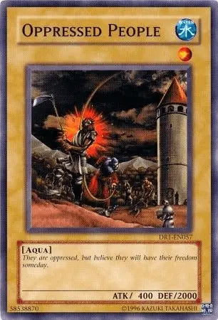 Oppressed People [DR1-EN057] Common - Doe's Cards